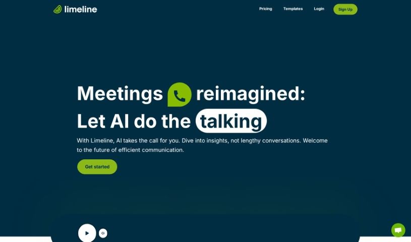 Screenshot of Limeline