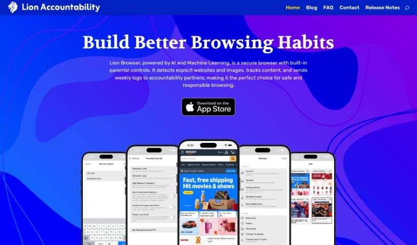 Screenshot of Lion Browser