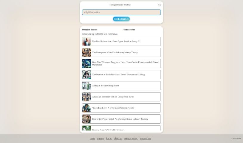 Screenshot of Logolept