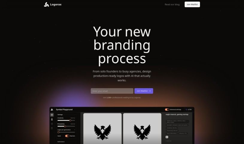 Screenshot of Logorax