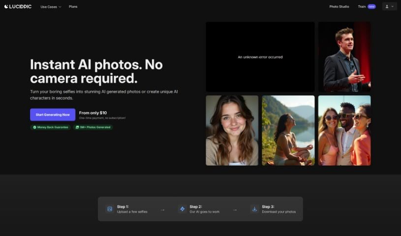 Screenshot of Lucidpic