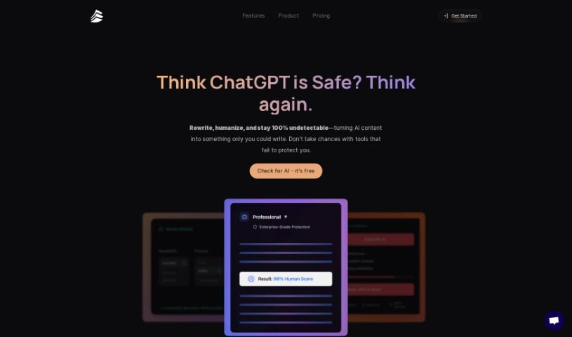 Screenshot of Lunchbreak AI