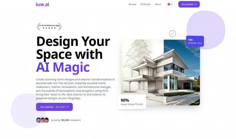 Screenshot of Luw.ai