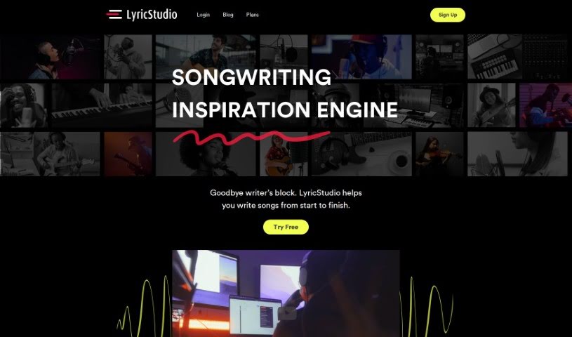 Screenshot of LyricStudio
