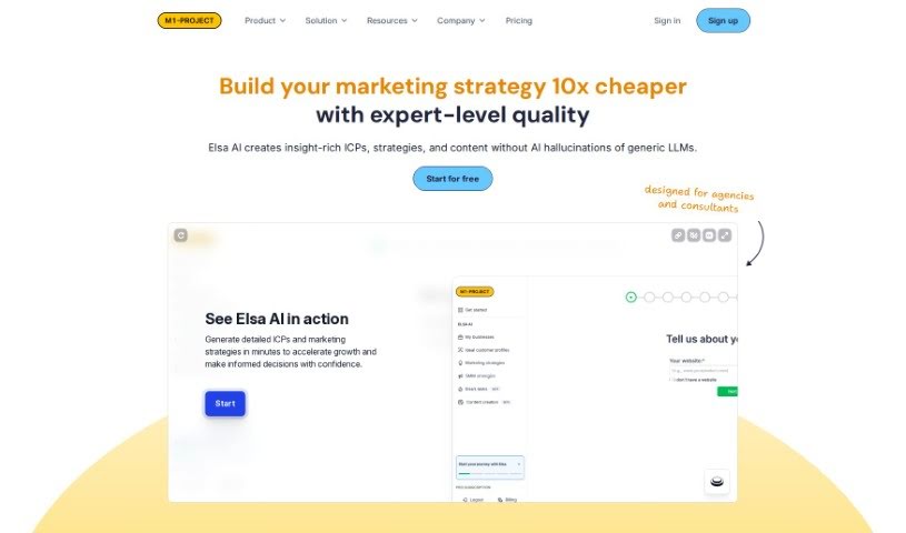 Screenshot of M1-Project