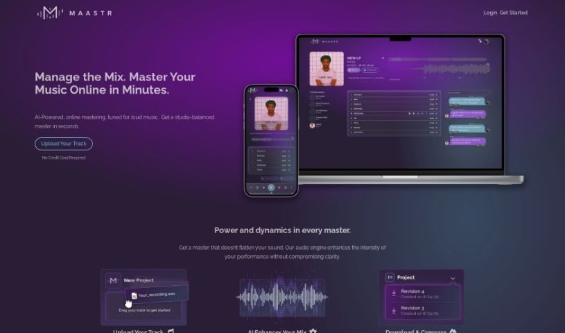 Screenshot of Maastr