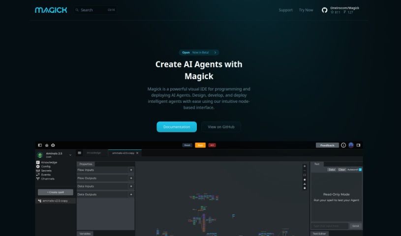 Screenshot of Magick