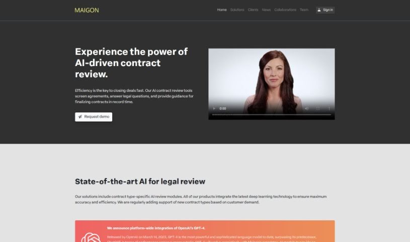 Screenshot of Maigon