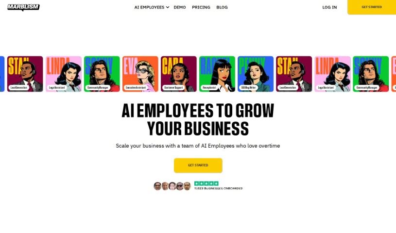 Screenshot of Marblism