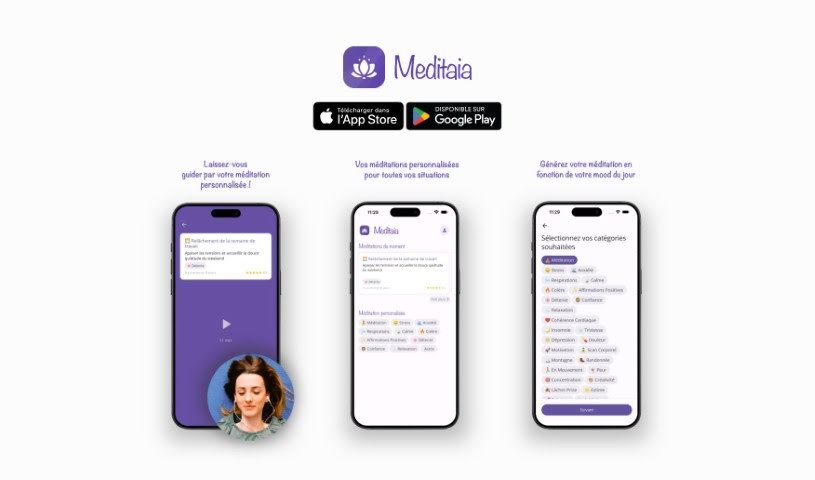 Screenshot of Meditaia