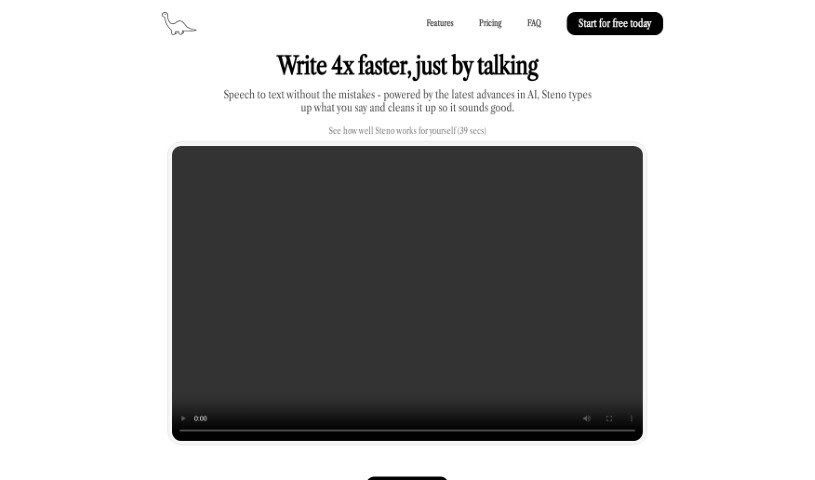 Screenshot of MeetSteno