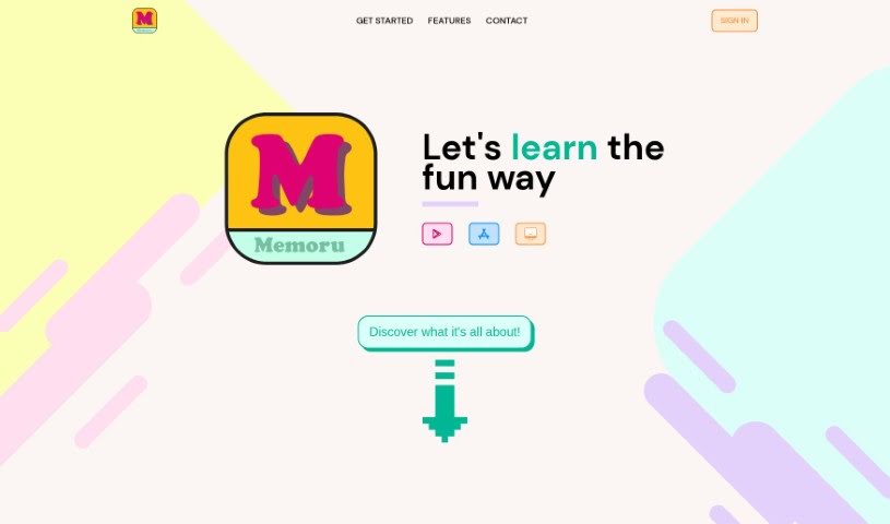 Screenshot of Memoru Flashcards