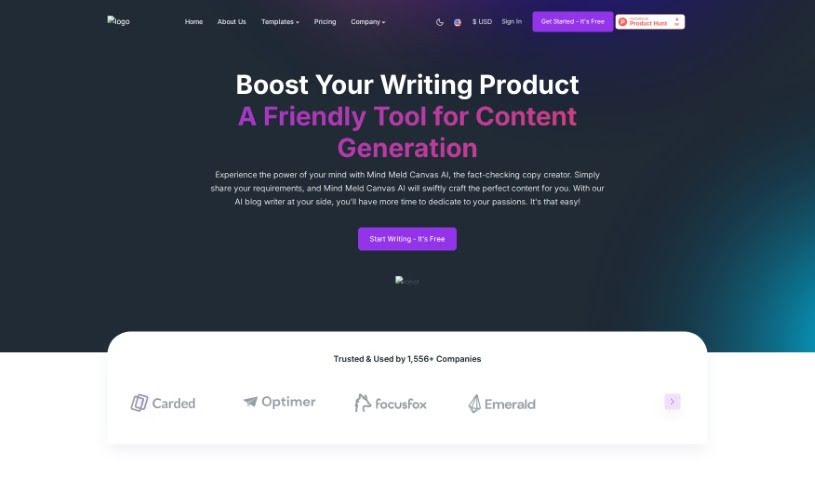 Screenshot of Mindmeldcanvas