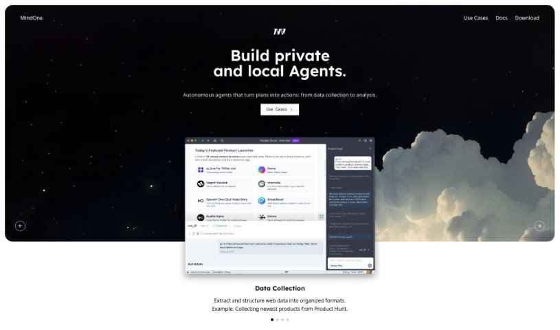 Screenshot of Mindone