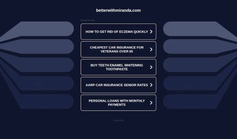 Screenshot of Miranda