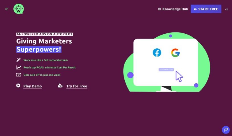 Screenshot of MisterCMO