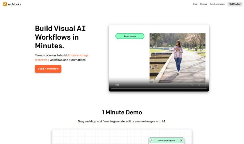 Screenshot of ML Blocks