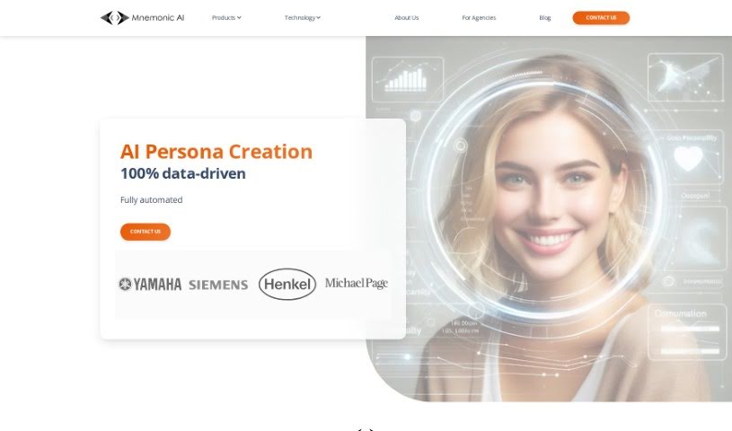 Screenshot of Mnemonic AI Buyer Persona Creation