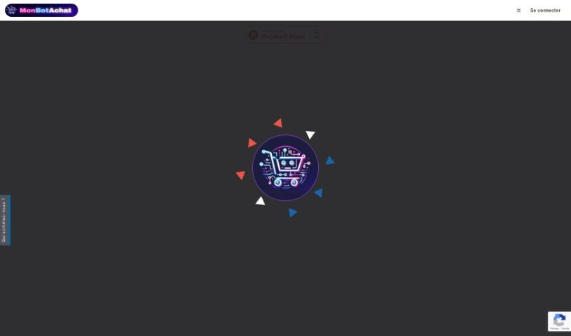 Screenshot of Monbotachat