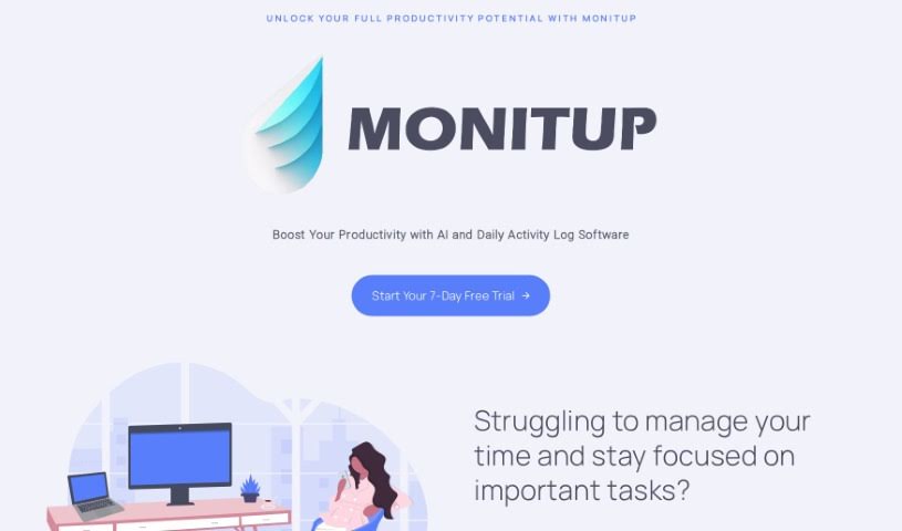 Screenshot of MonitUp