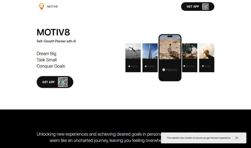 Screenshot of Motiv8
