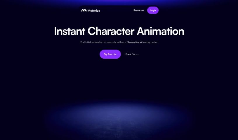 Screenshot of Motorica