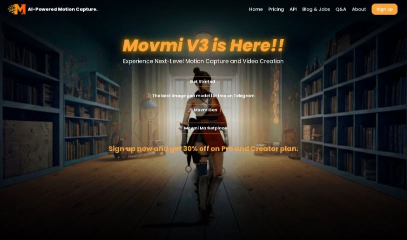 Screenshot of Movmi