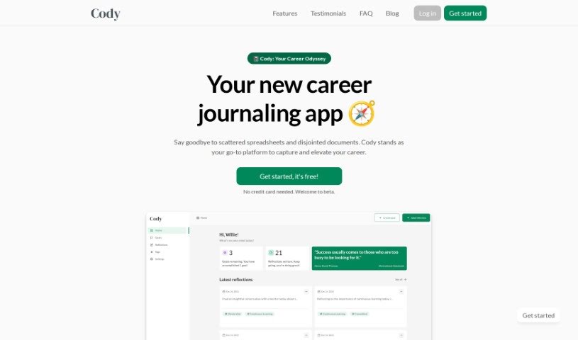 Screenshot of Mycody