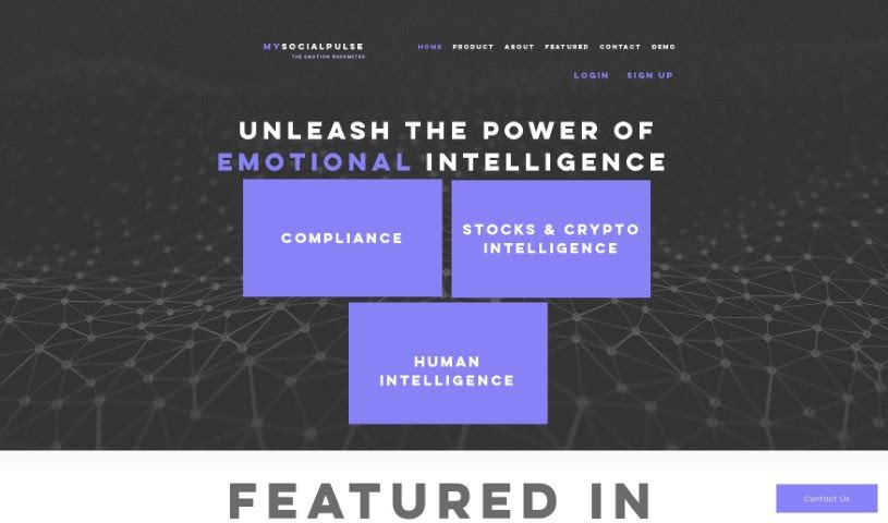 Screenshot of Mysocialpulse