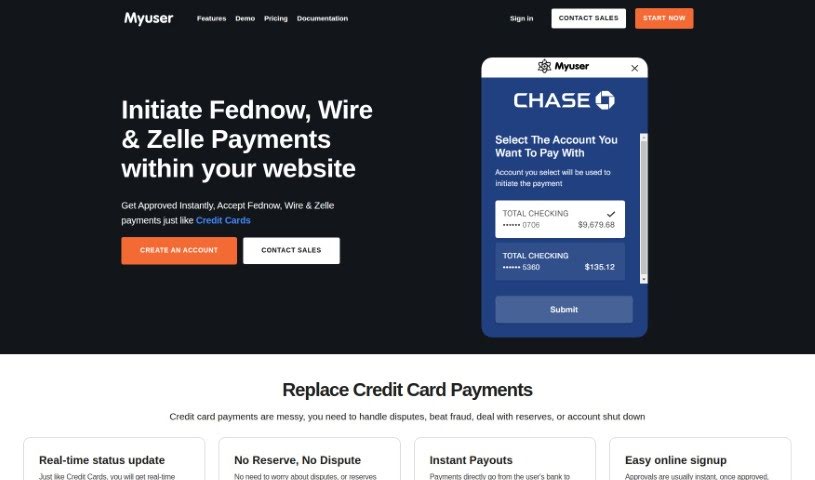 Screenshot of Myuser