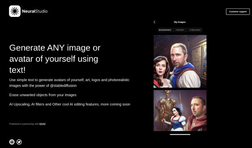 Screenshot of Neuralbox NeuralStudio