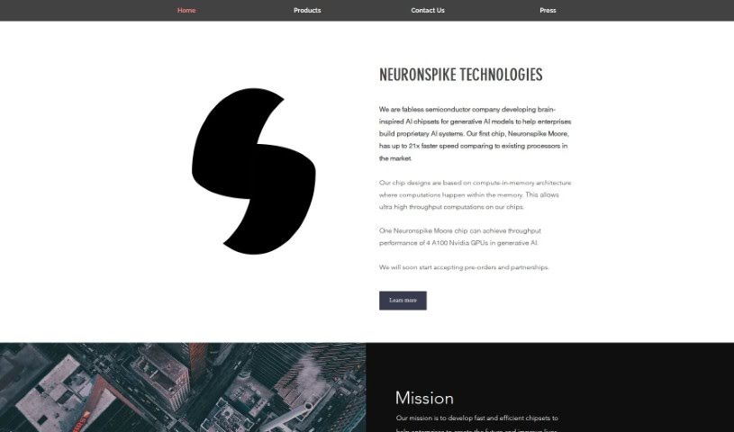 Screenshot of Neuronspike