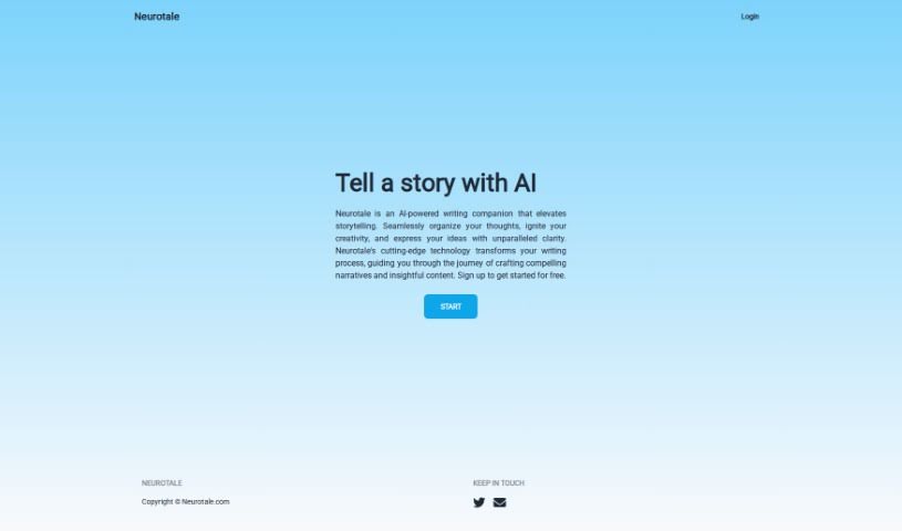 Screenshot of Neurotale