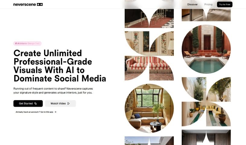 Screenshot of Neverscene