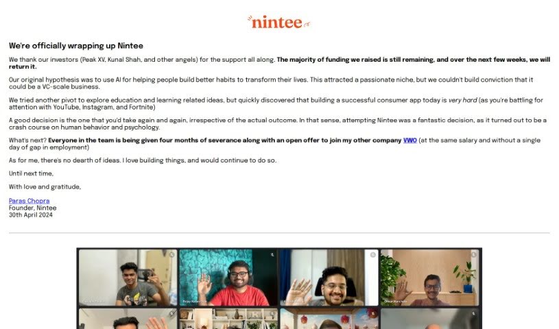 Screenshot of Nintee