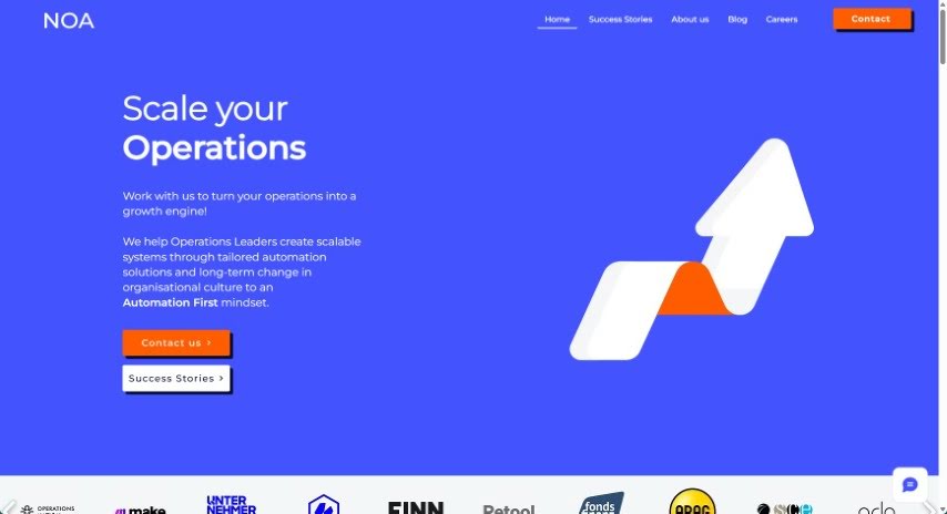 Screenshot of Noa.tech