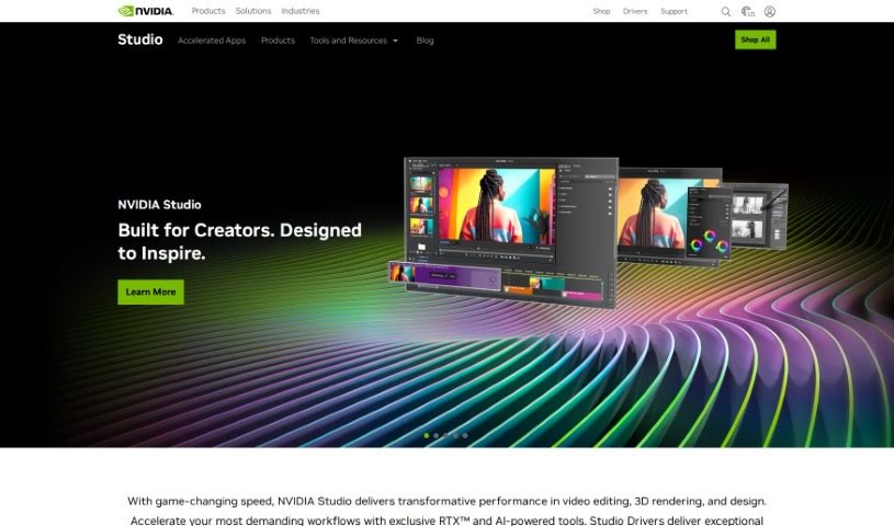 Screenshot of NVIDIA Canvas