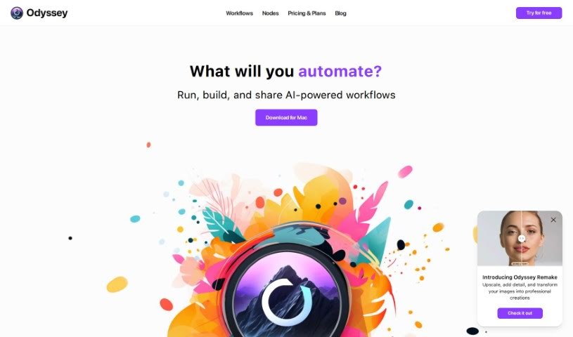 Screenshot of Odyssey