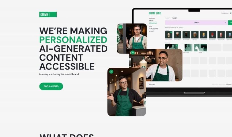 Screenshot of Ohmysynt