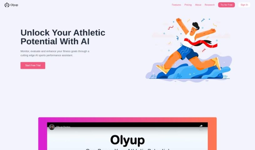 Screenshot of Olyup