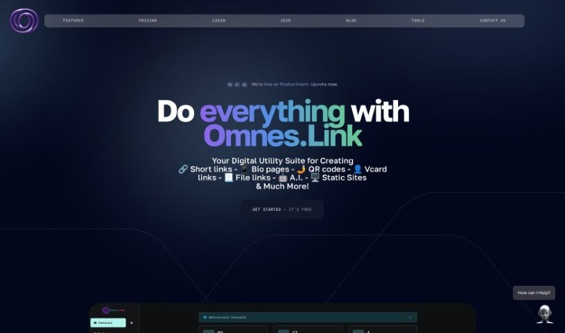 Screenshot of Omneslink