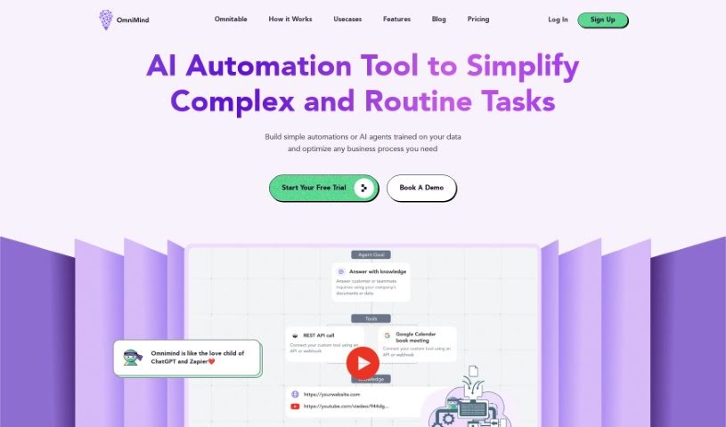 Screenshot of Omnimind