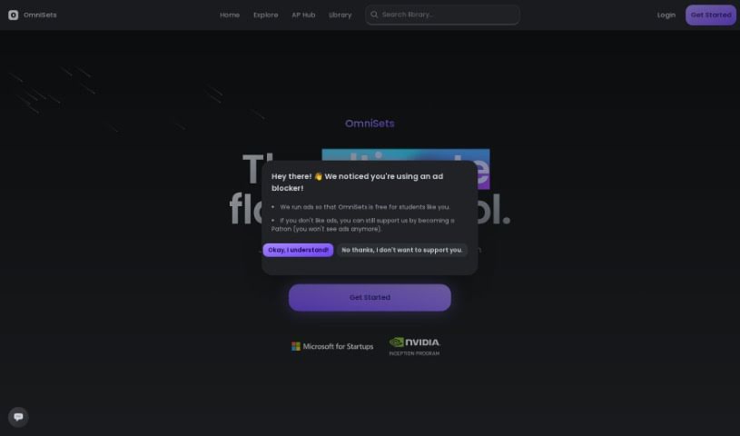 Screenshot of Omnisets