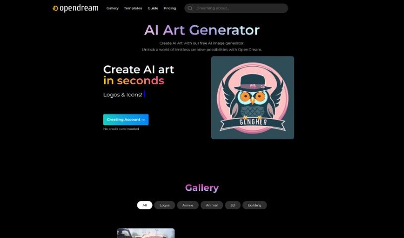 Screenshot of OpenDream