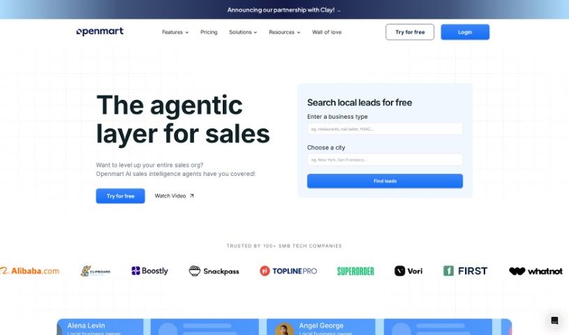 Screenshot of Openmart