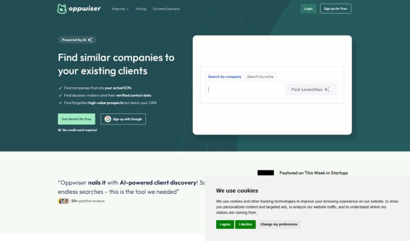 Screenshot of Oppwiser