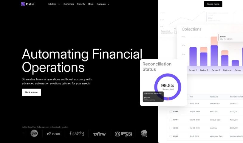 Screenshot of Osfin AI