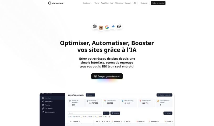 Screenshot of Otomatic