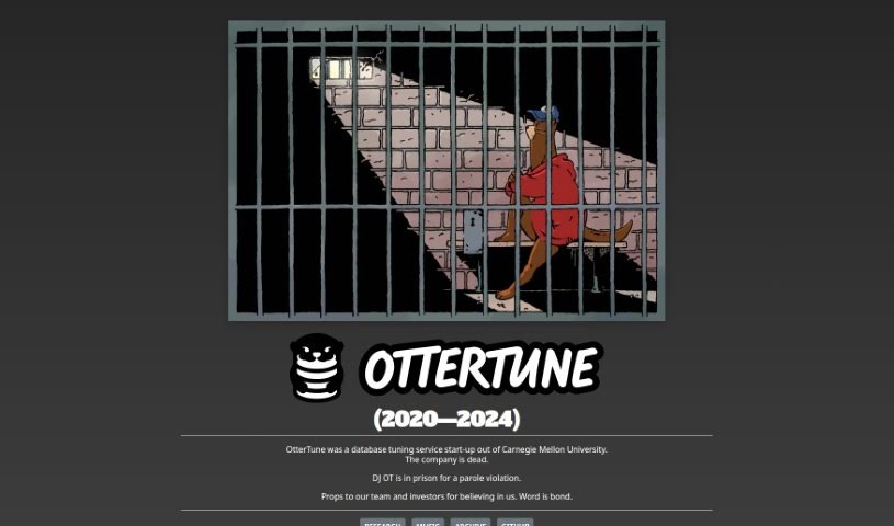Screenshot of OtterTune
