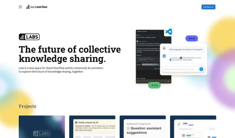 Screenshot of Overflowai